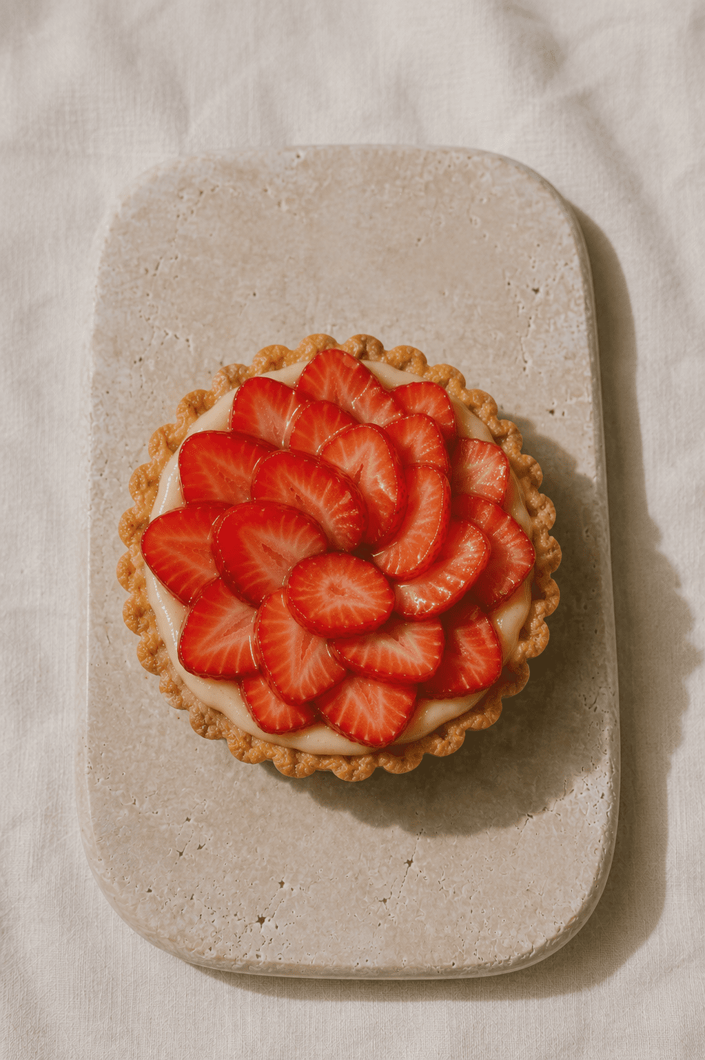 Tartaleta de fresas